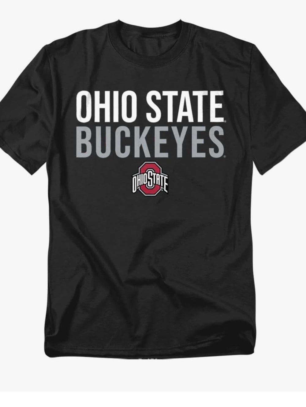 The Ohio State University Official Stacked Unisex Adult T Shirt size XL new